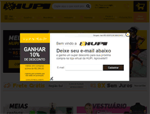 Tablet Screenshot of hupibikes.com.br